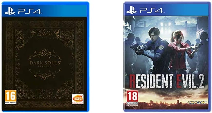 Dark Souls Trilogy (PS4) & Resident Evil 2 (PS4
