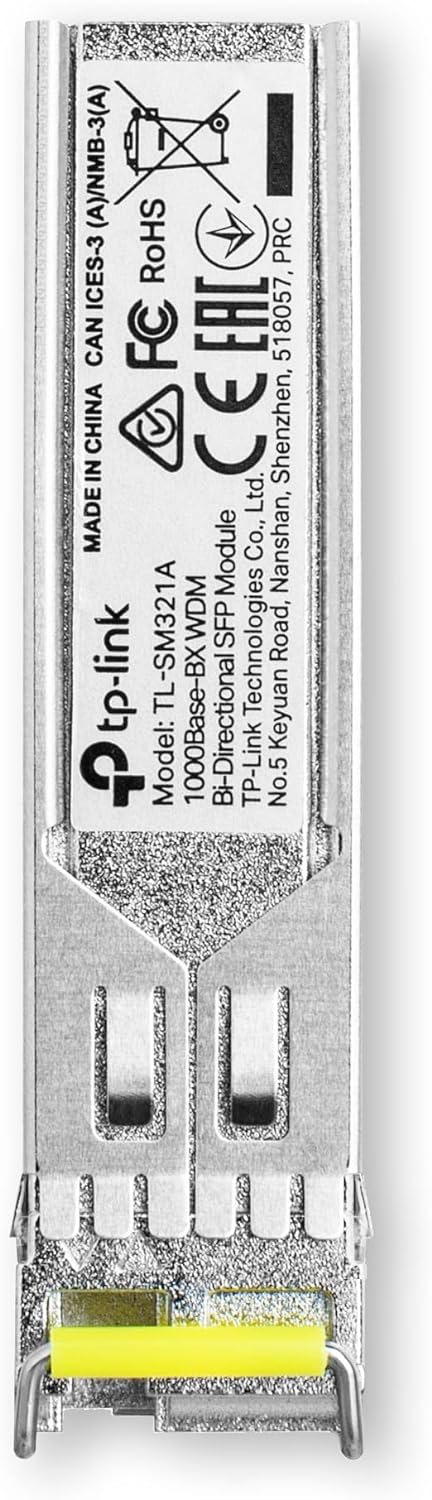 TP-Link 1000Base-BX WDM Bi-Directional SFP Module (TX:1550nm/RX:1310nm) (TL-SM321A