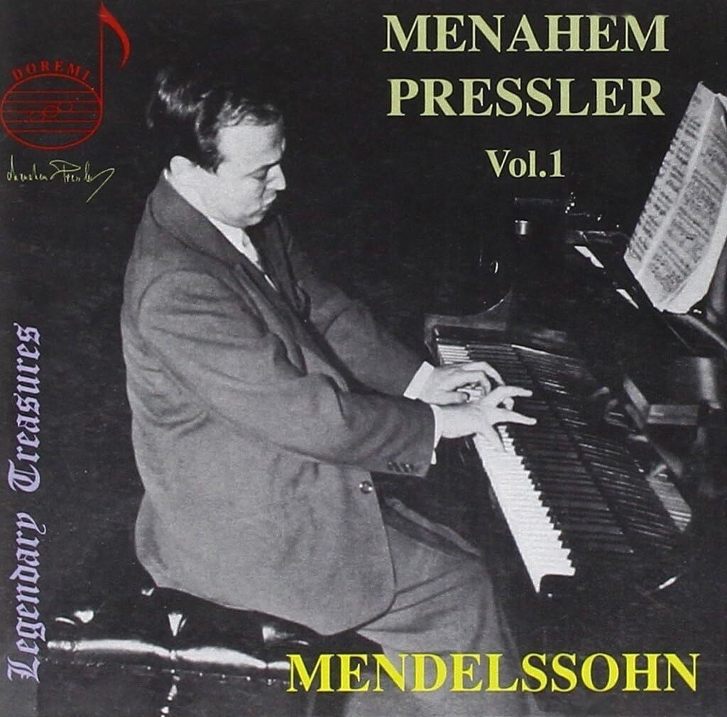 Menahem Pressler: Mendelssohn - Volume 1