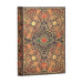 Fire Flowers Midi Lined Hardcover Journal (Elastic Band Closure)