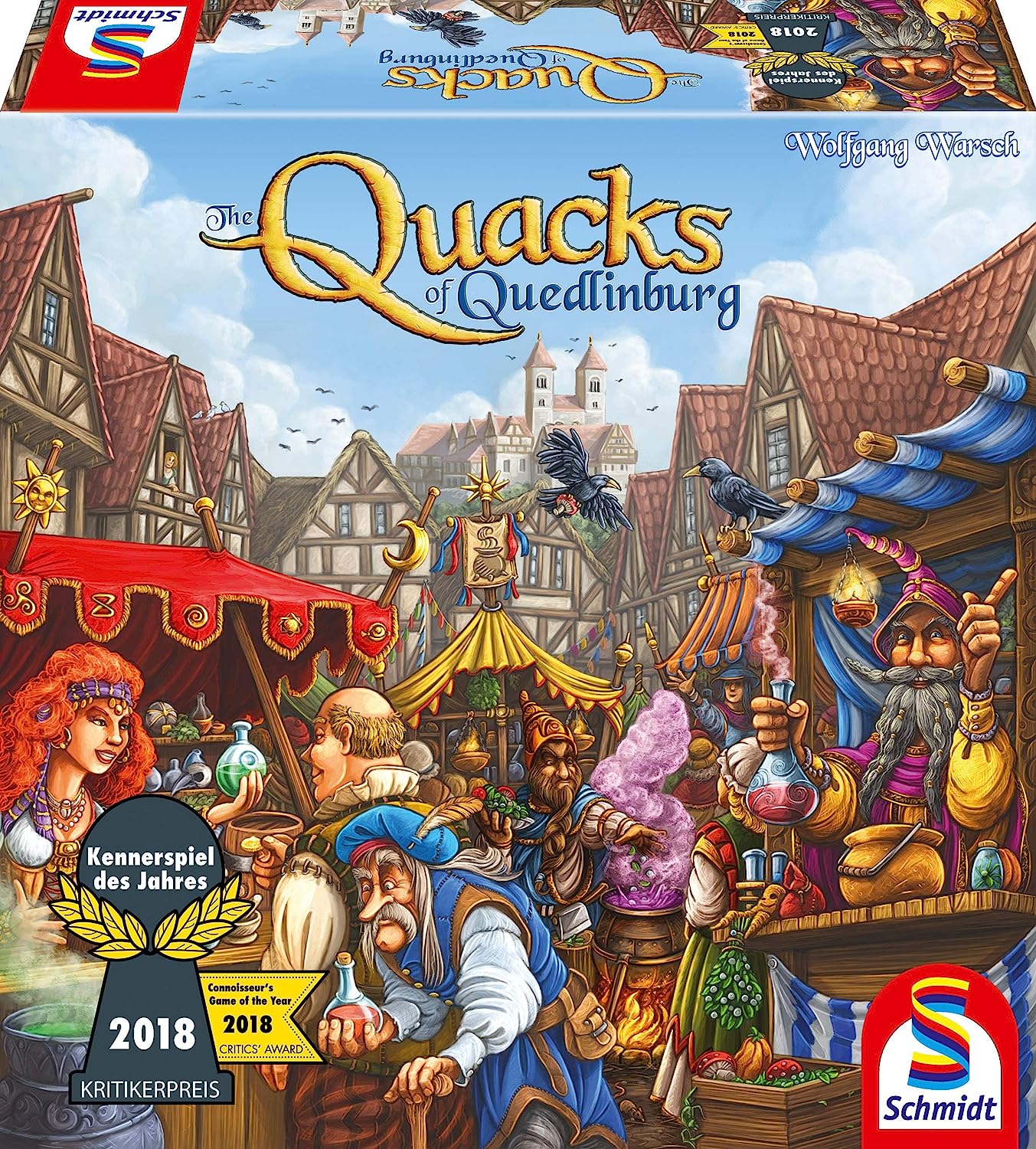 Schmidt | Quacks of Quedlinburg | Board Game | Ages 10+ | 2-4 Players | 45 Minutes Playing Time