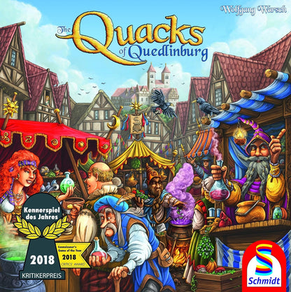Schmidt | Quacks of Quedlinburg | Board Game | Ages 10+ | 2-4 Players | 45 Minutes Playing Time
