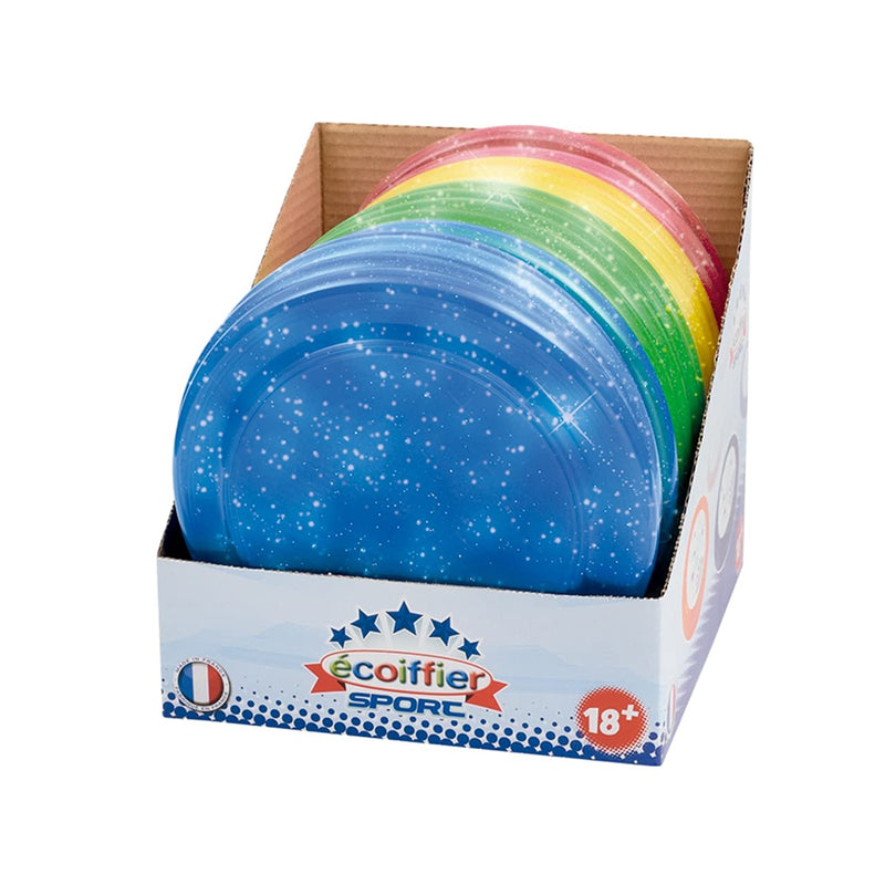 ECOIFFIER A1300353 Glitter Throwing Discs, Colourful