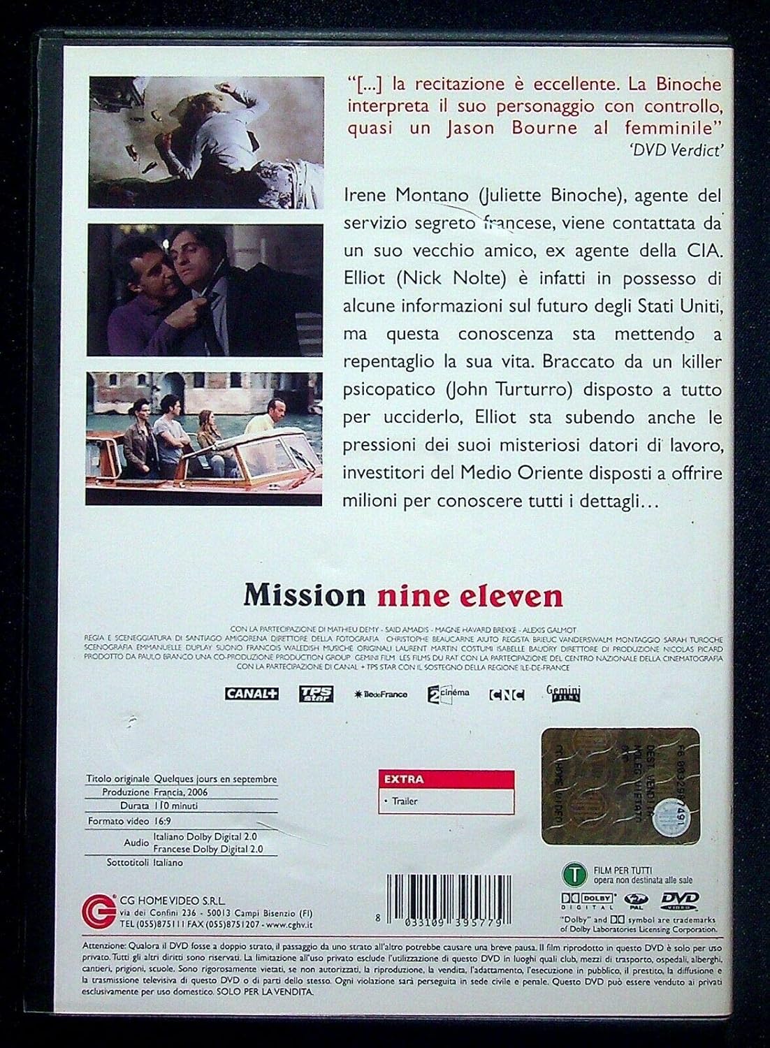 Mission Nine Eleven - (Italian Import)