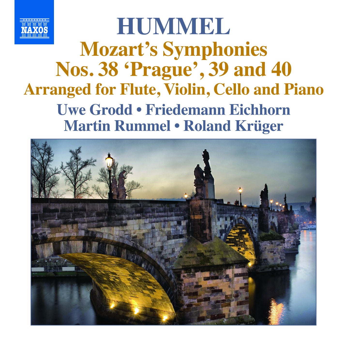 Hummel: Mozart's Symphonies Nos. 38, 'Prague', 39 and 40