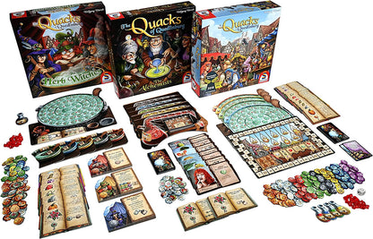 Schmidt | Quacks of Quedlinburg- Herb Witch | Board Game | Ages 10+ | 2-5 Players | 45 Minutes Playing Time The Quacks of Quedlinburg: Herb Witch Expansion Expansion