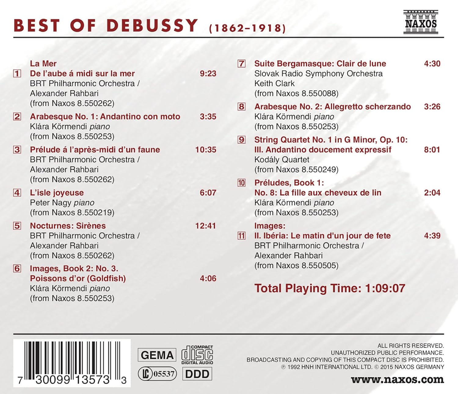 Best of Debussy