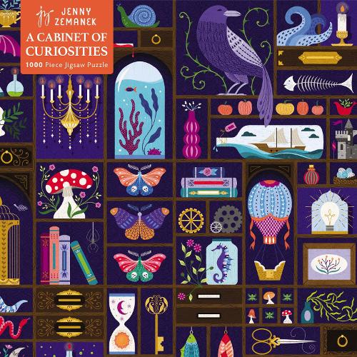 Adult Sustainable Jigsaw Puzzle: Jenny Zemanek: A Cabinet of Curiosities