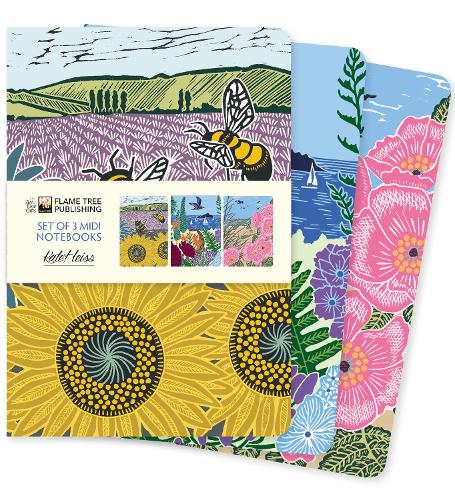 Kate Heiss Set of 3 Midi Notebooks (Midi Notebook Collections