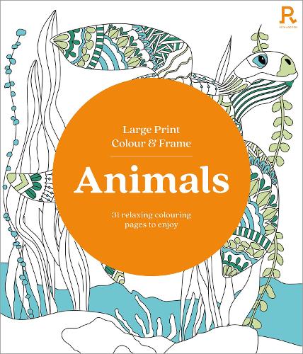 Large Print Colour & Frame - Animals