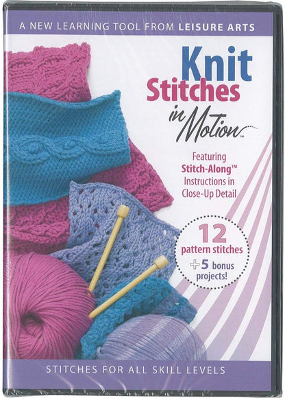 Knit Stitches In Motion