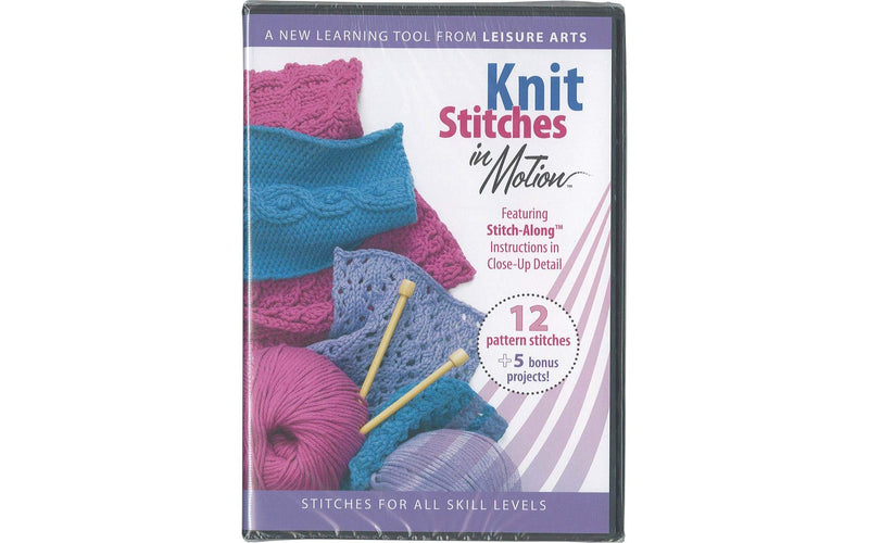 Knit Stitches In Motion