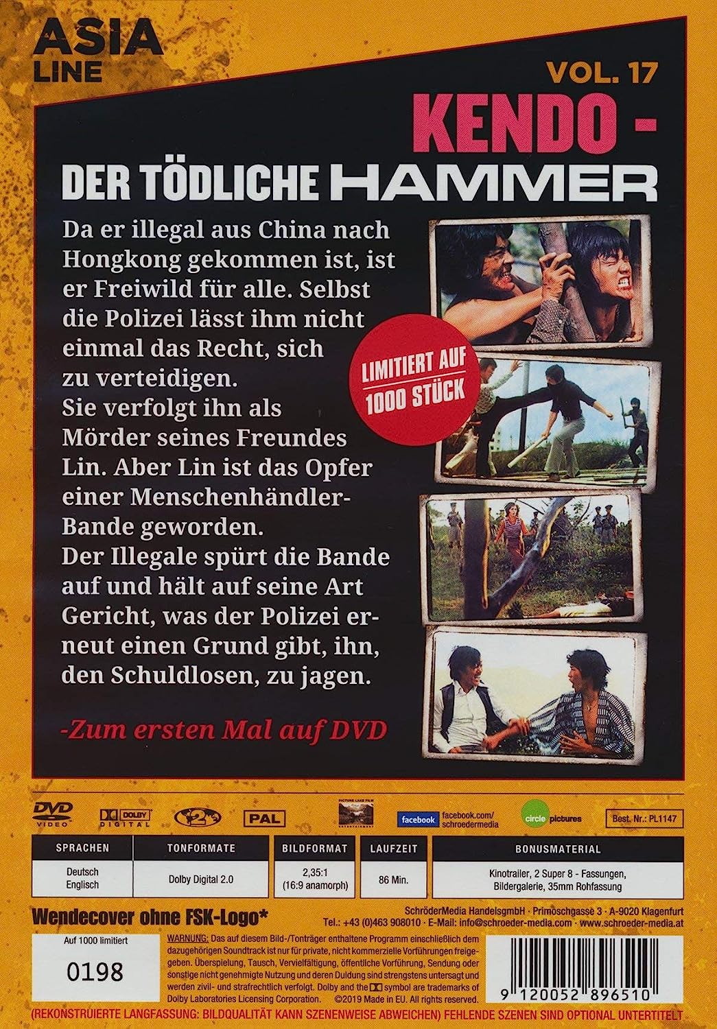 ASIA LINE - KENDO ¿ DER TODLICHE HAMMER