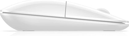 HP Z3700 Wireless Mouse, White, Slim, Multi-OS & Device Compatibility, 2.4 GHZ Connectivity, Multi-Surface Technology, Blue LED 1200 dpi Optical Sensor, Up to 16 Months Battery Life