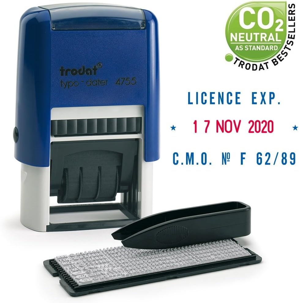 Trodat Typomatic Printy 4750 Self-Inking D-I-Y Date Stamp