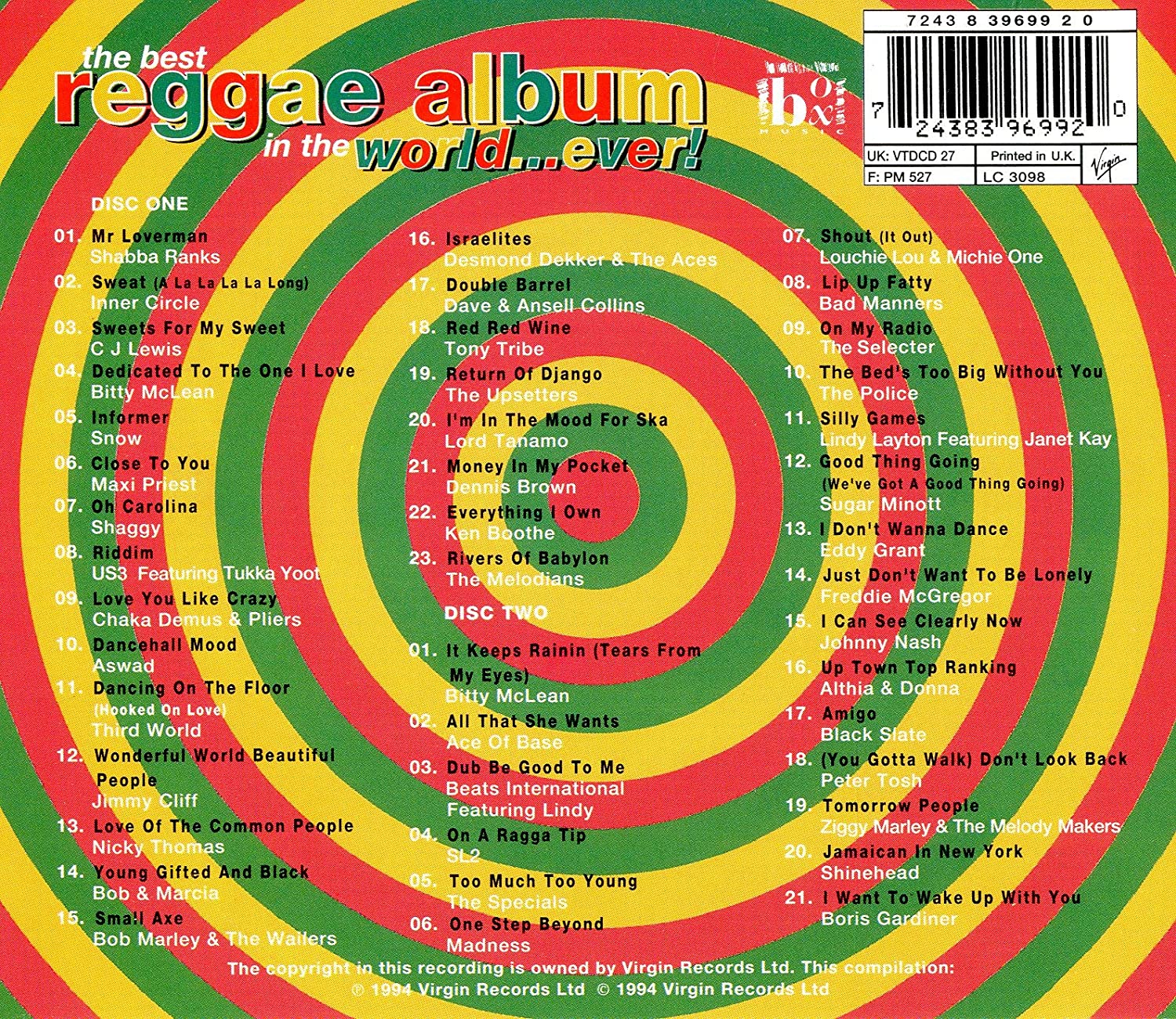 The Best Reggae Album In The World...Ever!