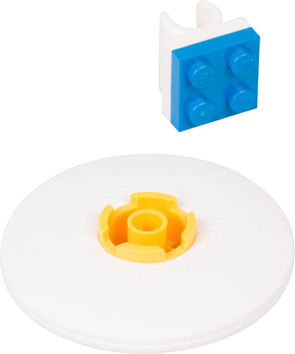 IQHK Lego Stationery Set with Minifigure - 4 Pencils, 1 Topper, 1 Pencil Sharpener, 1 Eraser