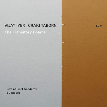 The Transitory Poems: Live at Liszt Academy, Budapest