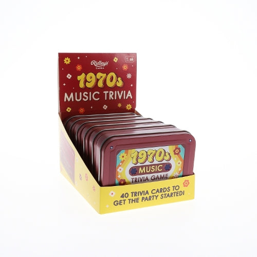 1970s Music Trivia Game CDU of 6