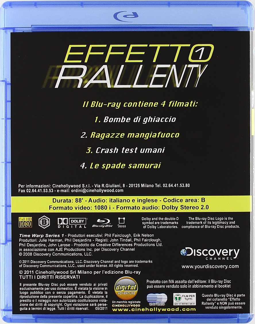 Effetto Rallenty (3 Blu-Ray+Booklet