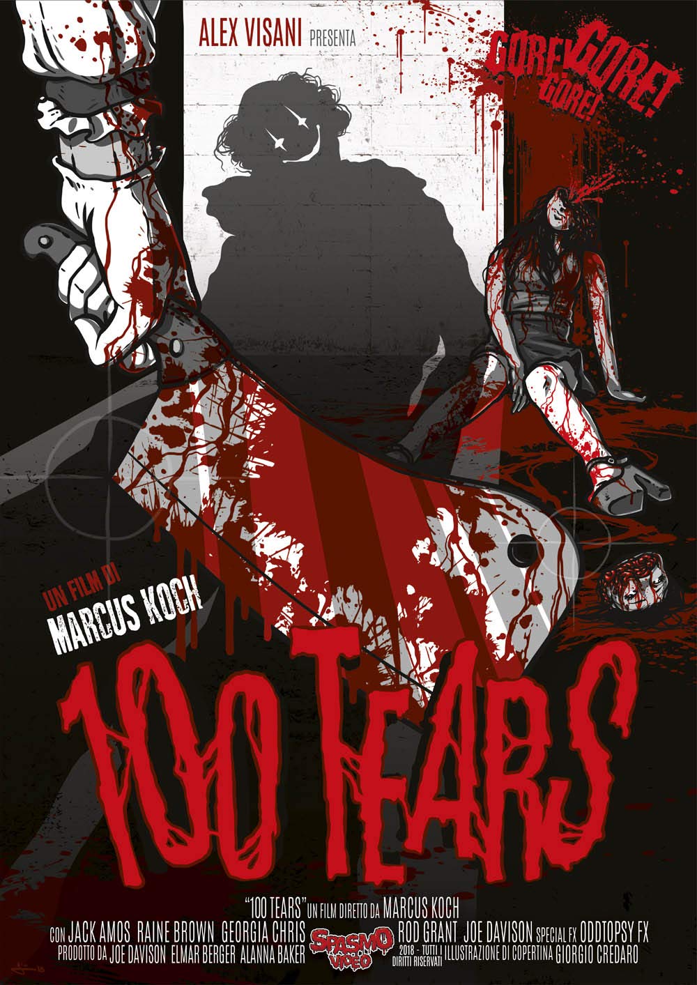 100 tears DVD Italian Import