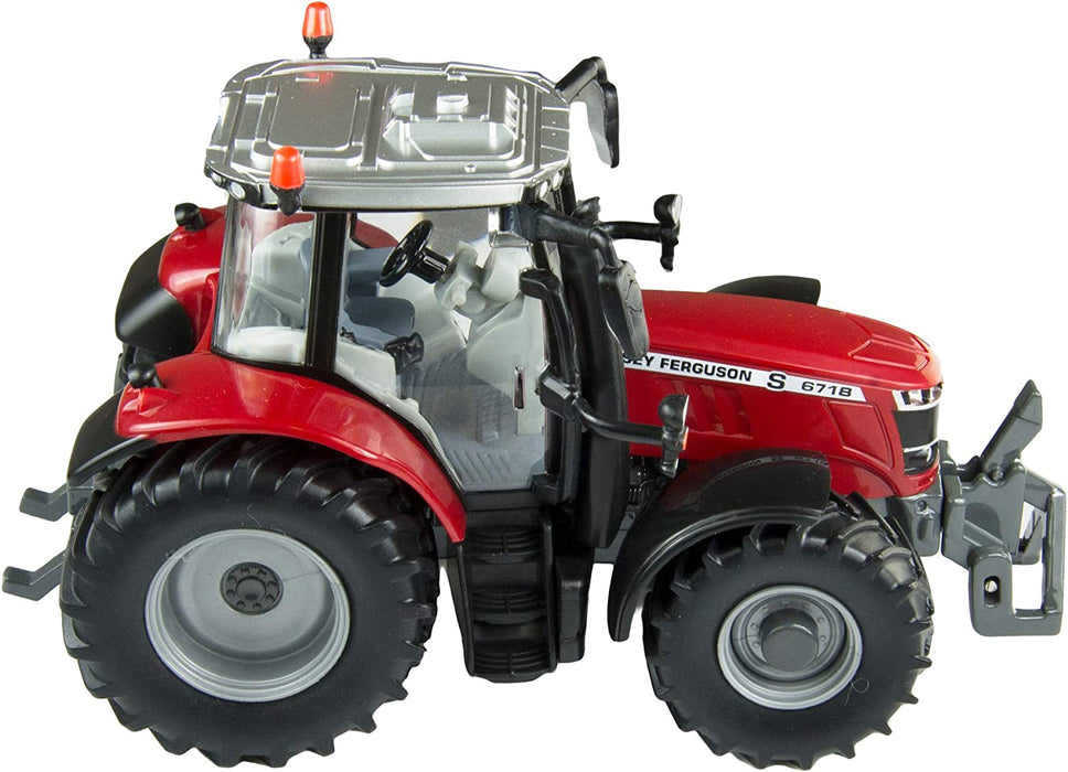 Britains Massey Ferguson 6718S Tractor/Toys Animal, Multicolor, Small (Tomy 43235