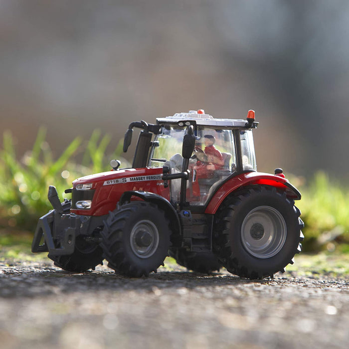 Britains Massey Ferguson 6718S Tractor/Toys Animal, Multicolor, Small (Tomy 43235