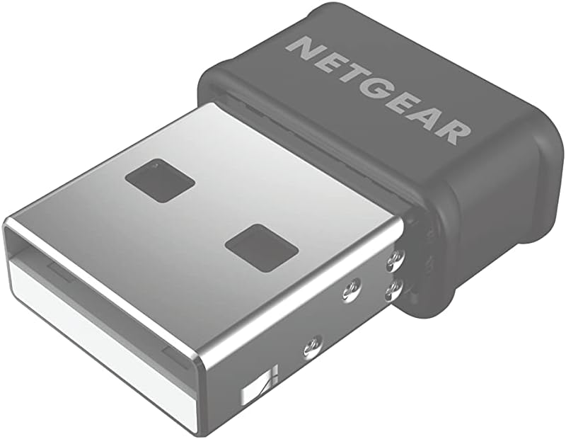 NETGEAR AC1200 Wifi USB Adapter – USB 2.0 Dual Band, Compatible with Windows and Mac (A6150-100PES