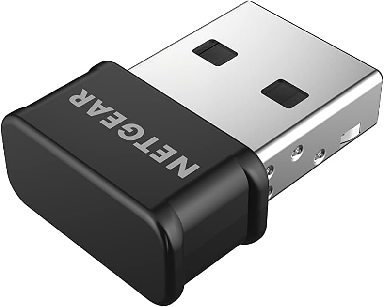 NETGEAR AC1200 Wifi USB Adapter – USB 2.0 Dual Band, Compatible with Windows and Mac (A6150-100PES