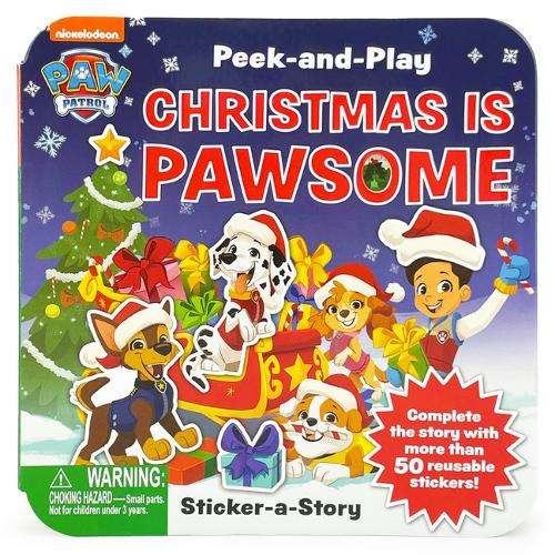 Paw Patrol Christmas Is Pawsome (Peek-And-Play