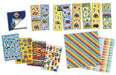 Totum Creative Kit – Fireman Sam – Sticker Box 12R + 2S + Bookl – Box of Stickers Over 1000 with Notebook