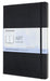 Moleskine 21 x 29.7 cm A4 Size Watercolour Notebook Classic Watercolour Notebook, Paper Suitable for Watercolour Pencils and Paints Hard Cover and Elastic Closure, Colour Black, 60 Pages