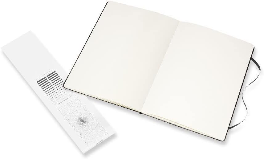 Moleskine Art Watercolor Notebook, Hard Cover, A4 (8.25" x 11.75") Plain/Blank, Black, 60 Pages