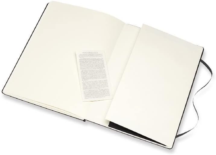 Moleskine Art Watercolor Notebook, Hard Cover, A4 (8.25" x 11.75") Plain/Blank, Black, 60 Pages