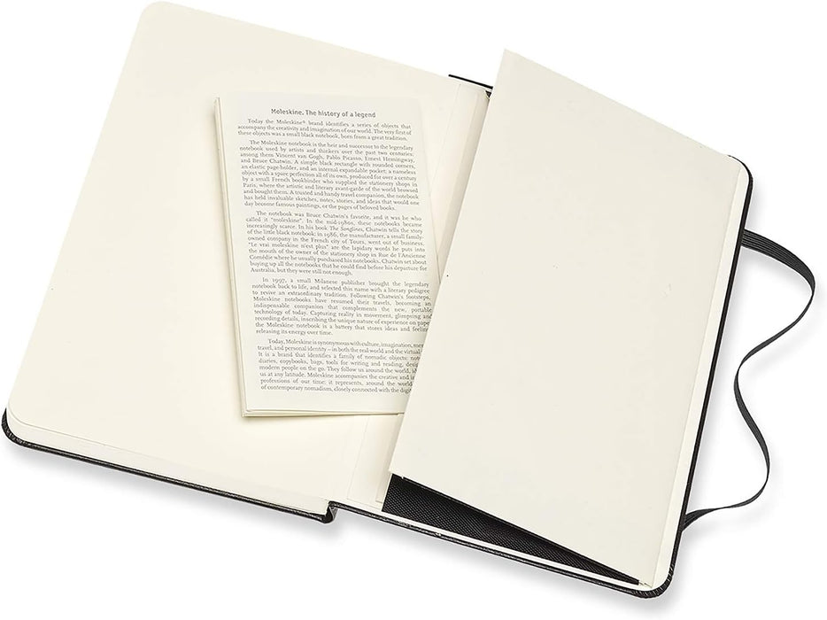 Moleskine Art Watercolor Notebook, Hard Cover, Pocket (3.5" x 5.5") Plain/Blank, Black, 60 Pages