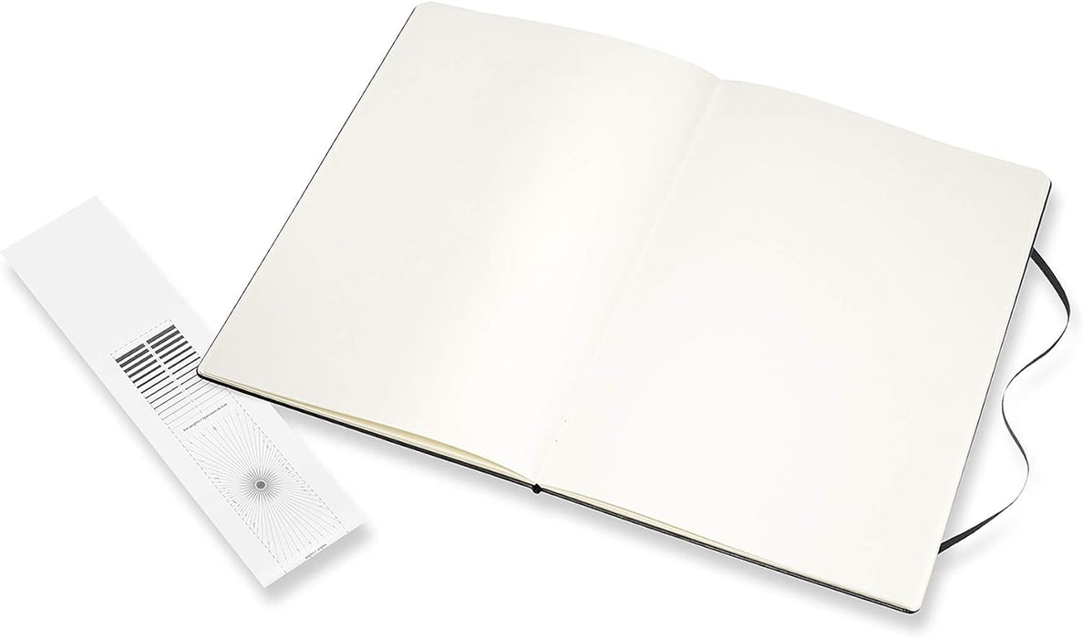 Moleskine Art Watercolor Notebook, Hard Cover, A3 (11.75" x 16.5") Plain/Blank, Black, 60 Pages