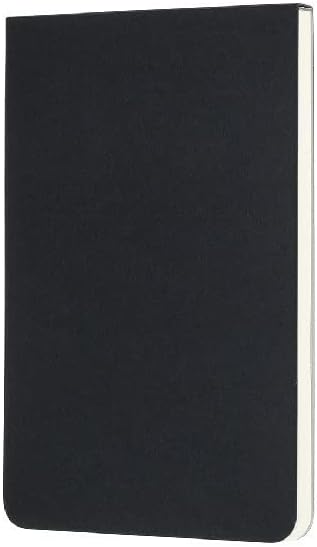 Moleskine 9 x 14 cm Pocket Size Art Sketchbook, Paper for Pencils, Charcoal, Pens, Fountain Pens and Markers Soft Cover, Colour Black, 48 Pages
