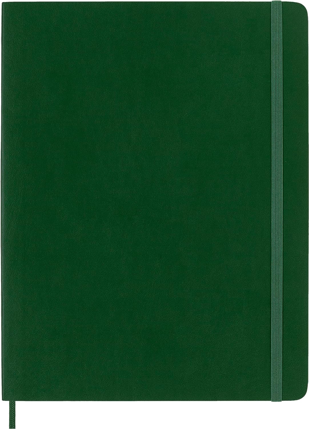 Moleskine Classic Dotted Paper Notebook - Soft Cover and Elastic Closure Journal - Color Myrtle Green - X- Large 19 x 25 A4 - 192 Pages