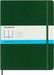 Moleskine Classic Dotted Paper Notebook - Soft Cover and Elastic Closure Journal - Color Myrtle Green - X- Large 19 x 25 A4 - 192 Pages