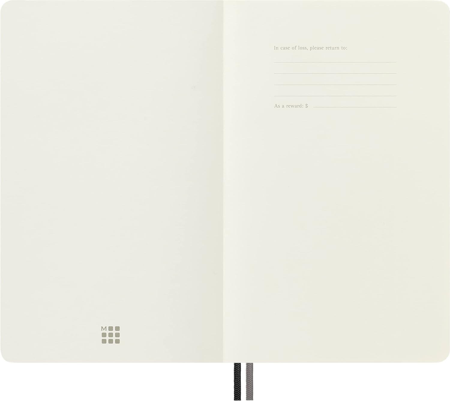 Moleskine - Classic Expanded Plain Paper Notebook - Soft Cover and Elastic Closure Journal - Color Black - Size Large 13 x 21 A5 - 400 Pages