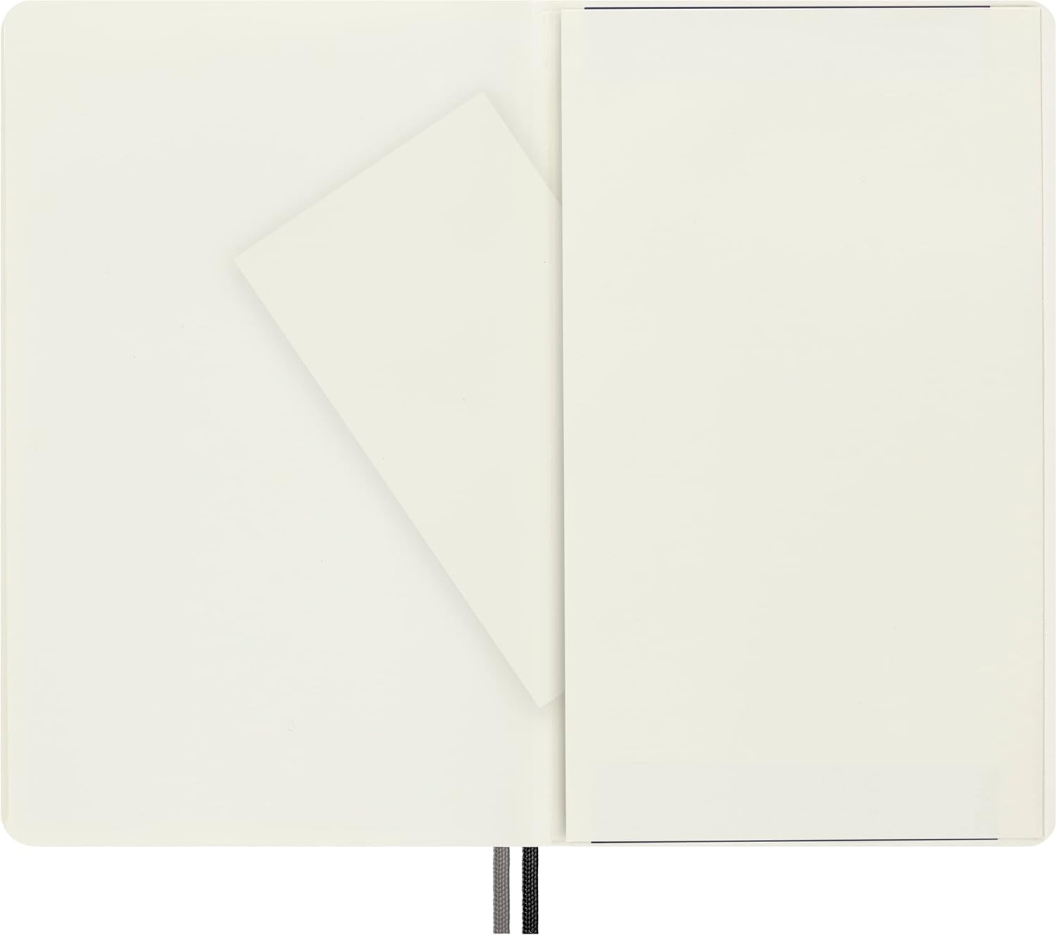 Moleskine - Classic Expanded Plain Paper Notebook - Soft Cover and Elastic Closure Journal - Color Black - Size Large 13 x 21 A5 - 400 Pages