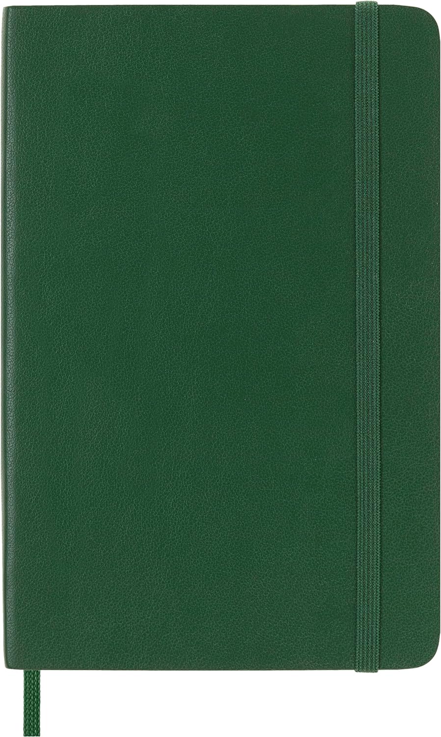 Moleskine Classic Ruled Paper Notebook - Soft Cover and Elastic Closure Journal - Color Myrtle Green - Pocket 9 x 14 A6 - 192 Pages