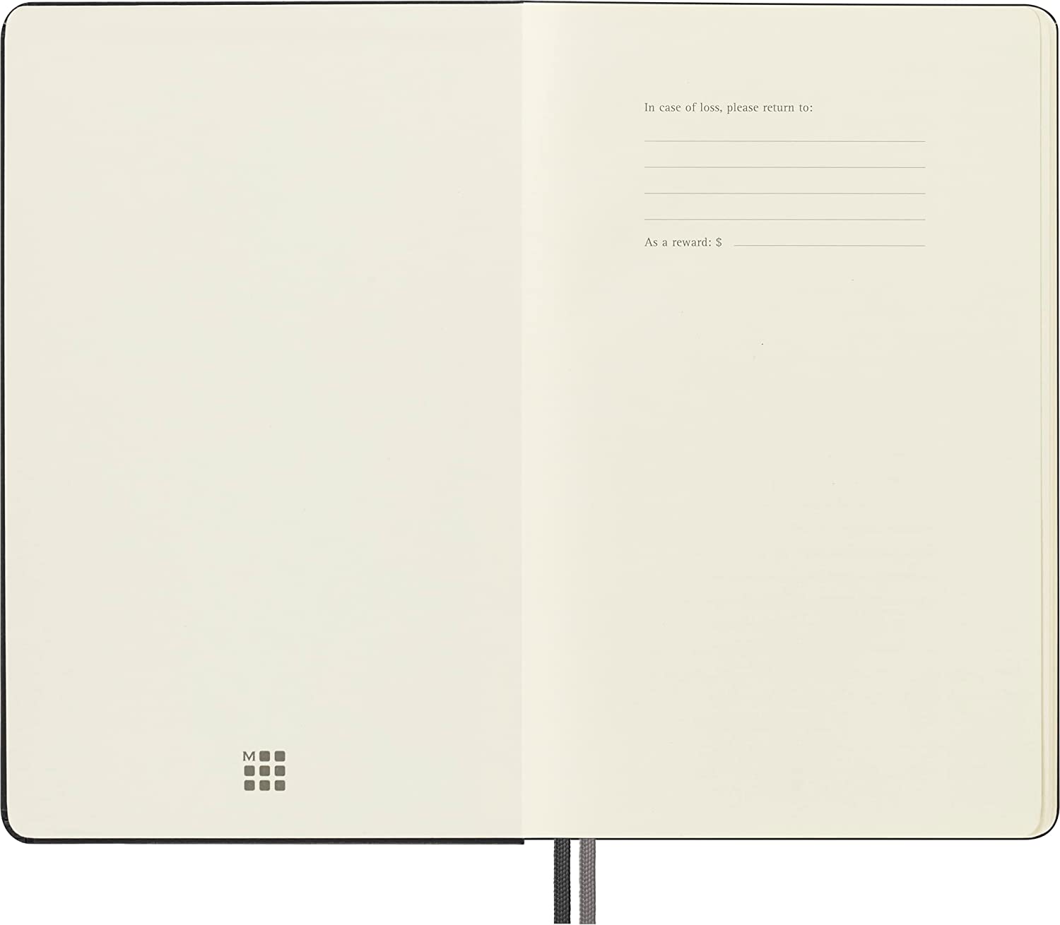 Moleskine - Classic Expanded Plain Paper Notebook - Hard Cover and Elastic Closure Journal - Color Black - Size Large 13 x 21 A5 - 400 Pages