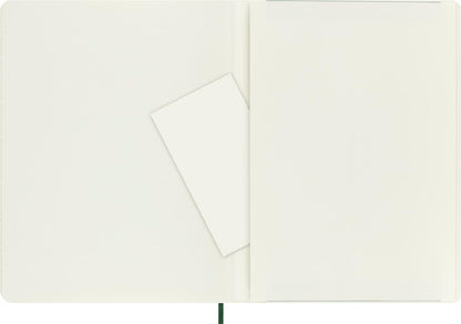 Moleskine Classic Ruled Paper Notebook - Soft Cover and Elastic Closure Journal - Color Myrtle Green - X- Large 19 x 25 A4 - 192 Pages