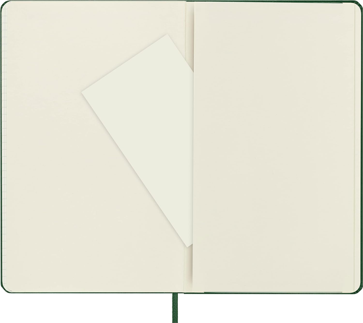 Moleskine Classic Squared Paper Notebook, Hard Cover and Elastic Closure Journal, Color Myrtle Green, Size Large 13 x 21 cm, 240 Pages