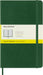 Moleskine Classic Squared Paper Notebook - Soft Cover and Elastic Closure Journal - Color Myrtle Green - Large 13 x 21 A5 - 192 Pages