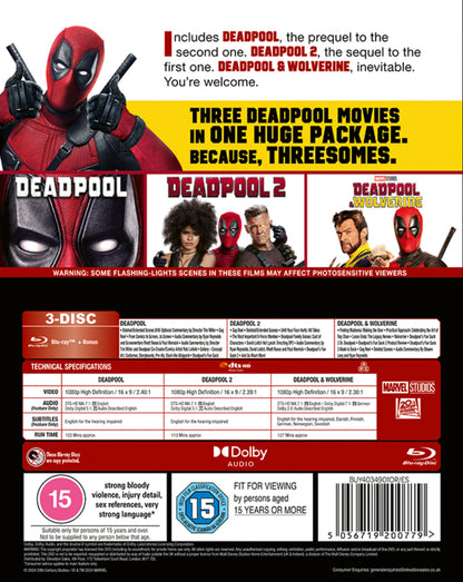 Marvel's Deadpool & Wolverine Triple Pack