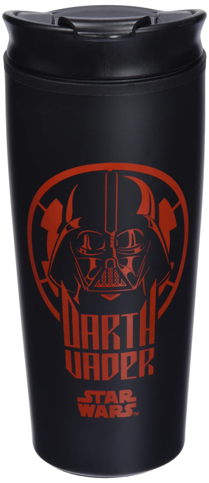STAR WARS (DARTH VADER) METAL TRAVEL MUG 1 Count (Pack of 1) Multicolored