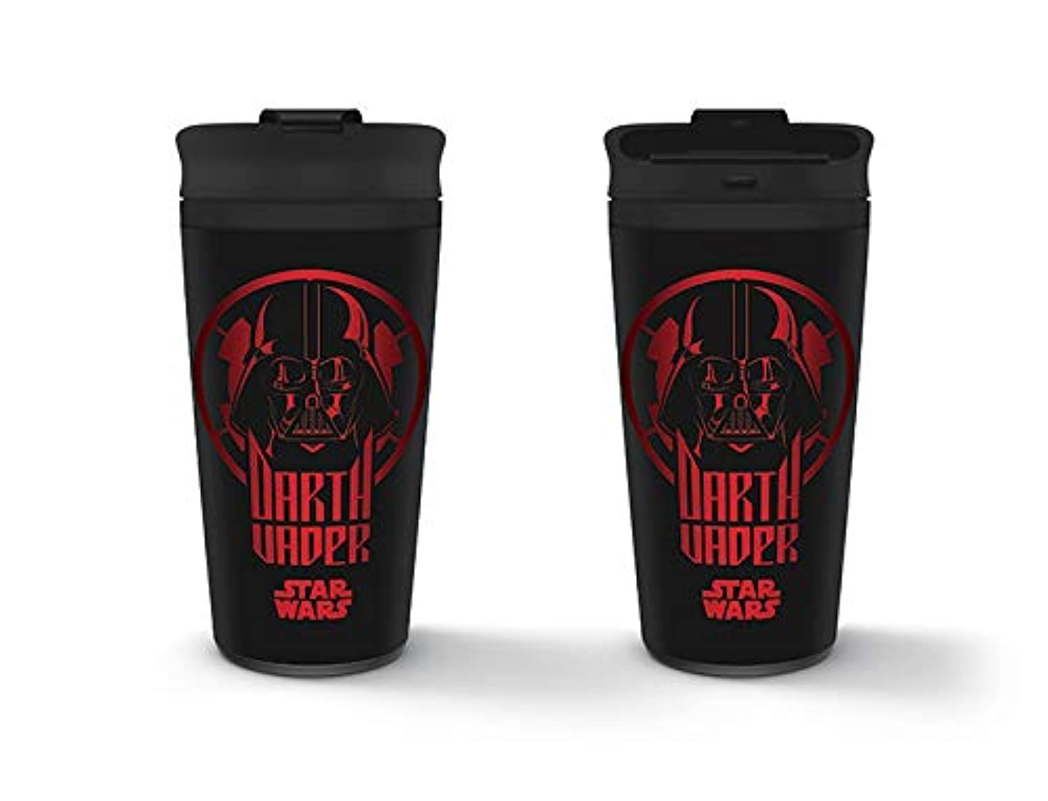 STAR WARS (DARTH VADER) METAL TRAVEL MUG 1 Count (Pack of 1) Multicolored
