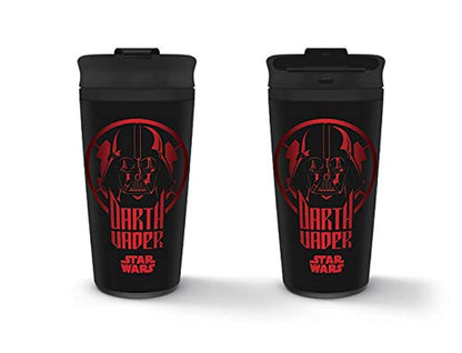 STAR WARS (DARTH VADER) METAL TRAVEL MUG 1 Count (Pack of 1) Multicolored